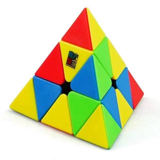 Rubik Biến Thể MoYu MeiLong KTH33 Pyraminx Stickerless kim tự tháp cực đẹp viền màu