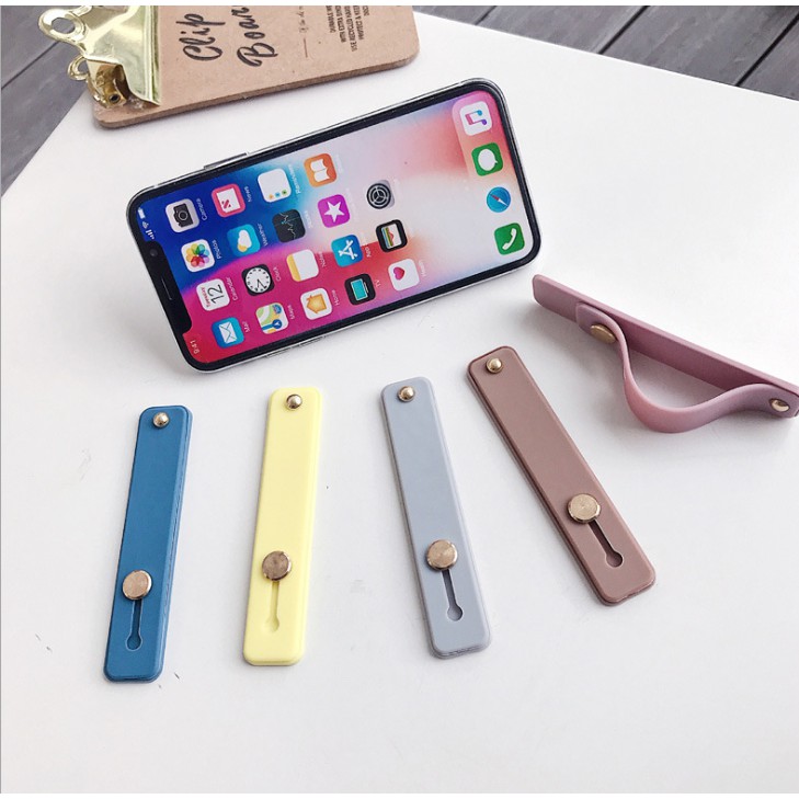 Giá đở điện thoại - Kẹp lưng silicon màu dành cho điện thoại | BigBuy360 - bigbuy360.vn