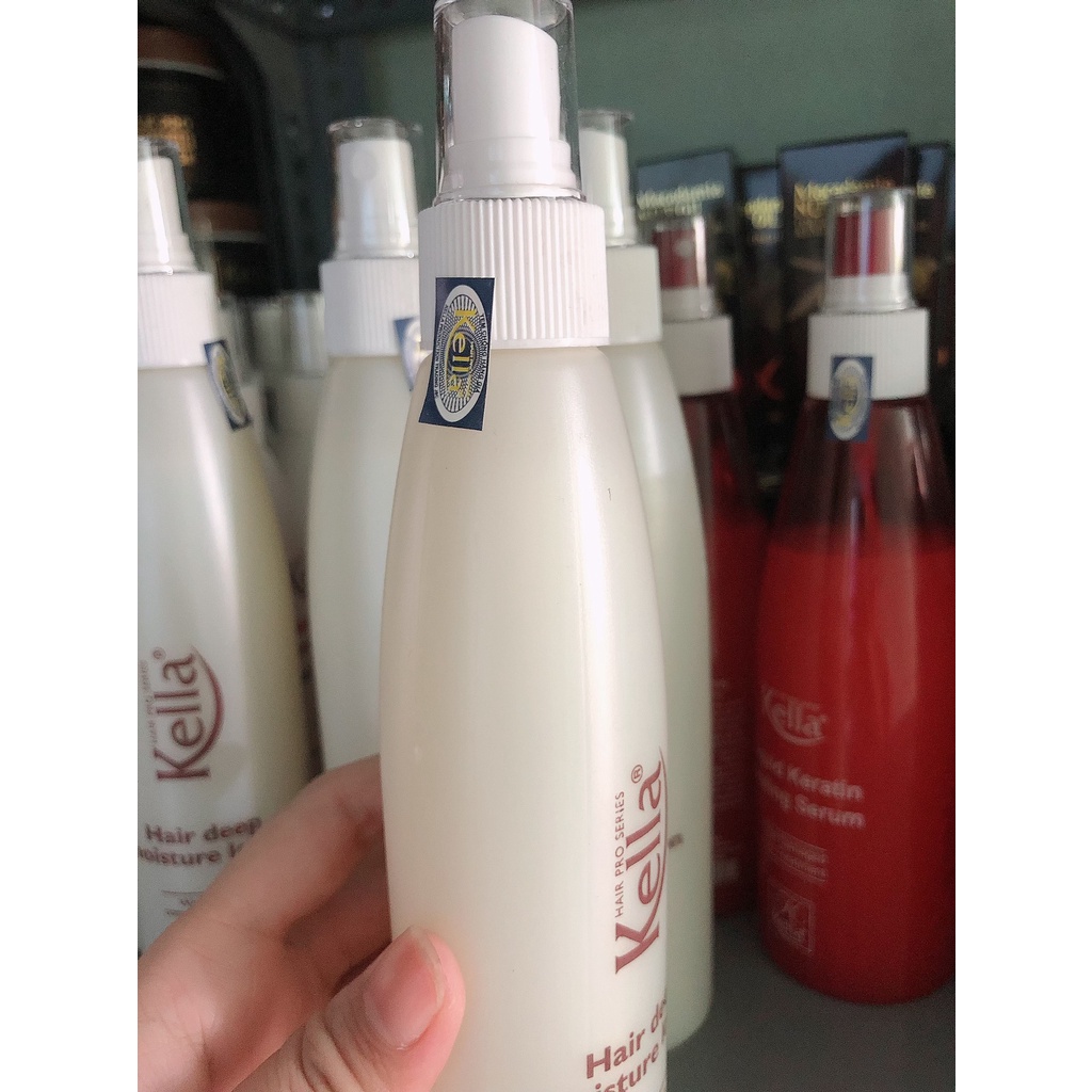 Xịt dưỡng làm mềm tóc Kella Hair Deep Moisture Lotion 250ml