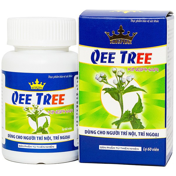 Qee Tree Kingphar – Hỗ trợ điều trị trĩ nội, trĩ ngoại, đau rát hậu môn.