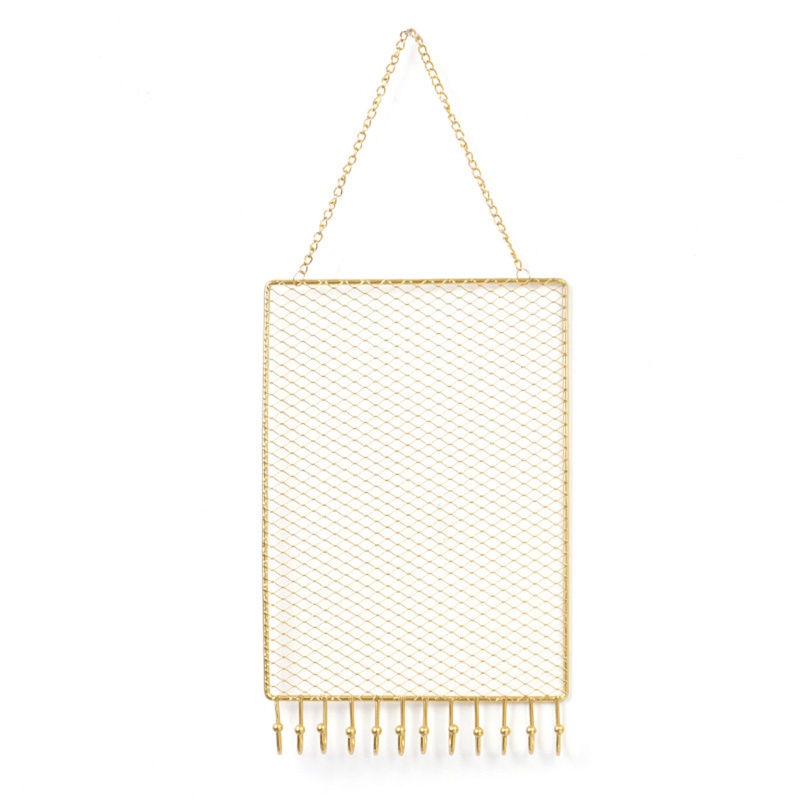 Giá Đỡ Treo Trang Sức / Đồng Hồ / Bông Tai / Vòng Tay Có Móc Gắn Tường