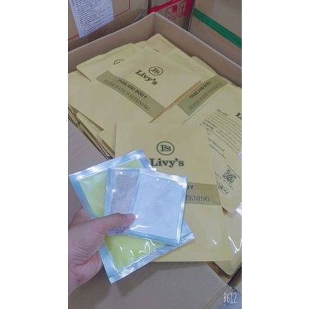 Tắm Ủ Trắng Body LiVy's vàng | BigBuy360 - bigbuy360.vn