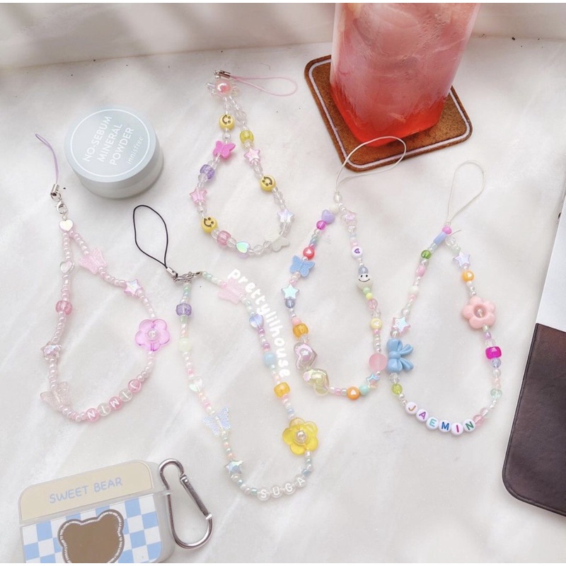 Wrist strap/dây deo cổ tay mẫu chữ