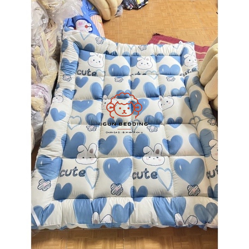 [ LIFEMC66A3 giảm 10% tối đa 60k cho đơn từ 250k ] Tấm Bảo Vệ Nệm Topper IGUN BEDDING Chống Đau Cột Sống,