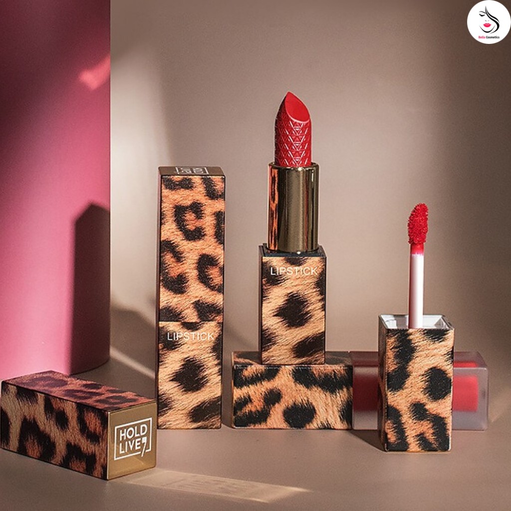 Set Son HOLD LIVE Leopard Texture | BigBuy360 - bigbuy360.vn