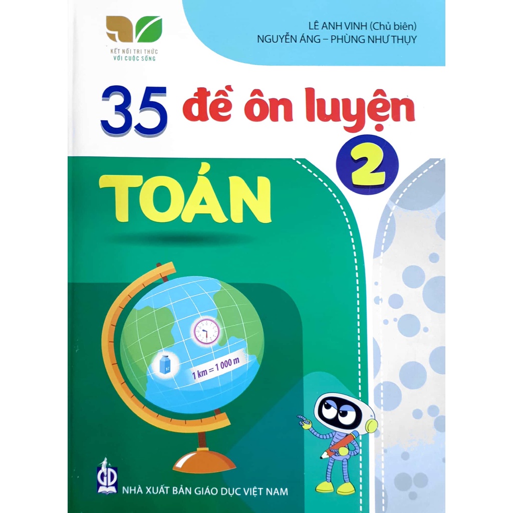 Sách - 35 Đề ôn luyện Toán 2 - Thuộc bộ sách Kết Nối Tri Thức Với Cuộc Sống