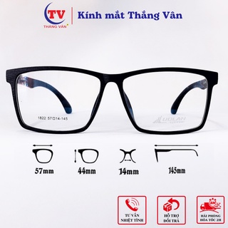 Gọng kính mắt nam nữ Thắng Vân vuông 1822 thời trang chính hãng