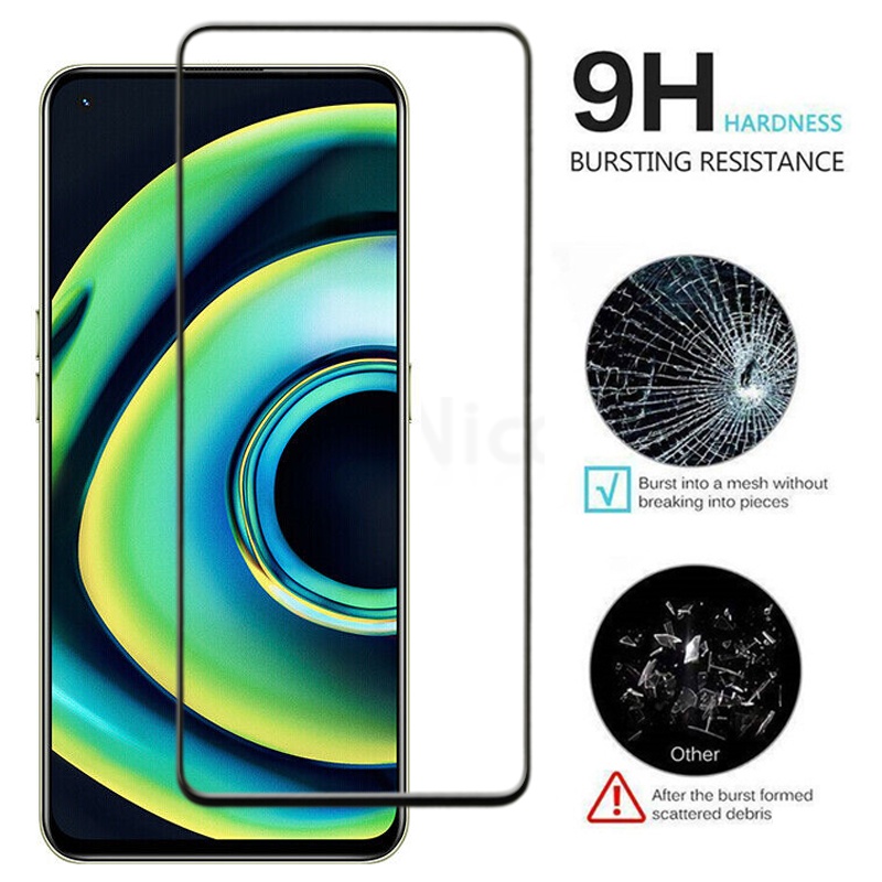 Kính Cường Lực Toàn Màn Hình Chống Bám Vân Tay Cho Realme Q3 5G / Q3 Pro 5G / Q3i 5G