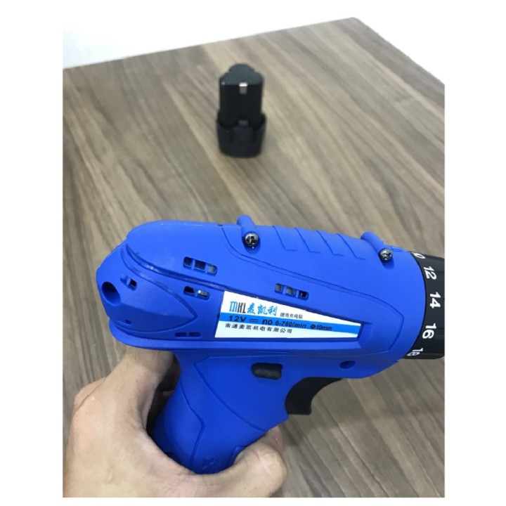 MÁY KHOAN CẦM TAY BẮT VÍT ĐA NĂNG DÙNG PIN 12V - CÓ ĐẢO CHIỀU - THẾ HỆ MỚI 2019 (có ảnh thật sản phẩm)