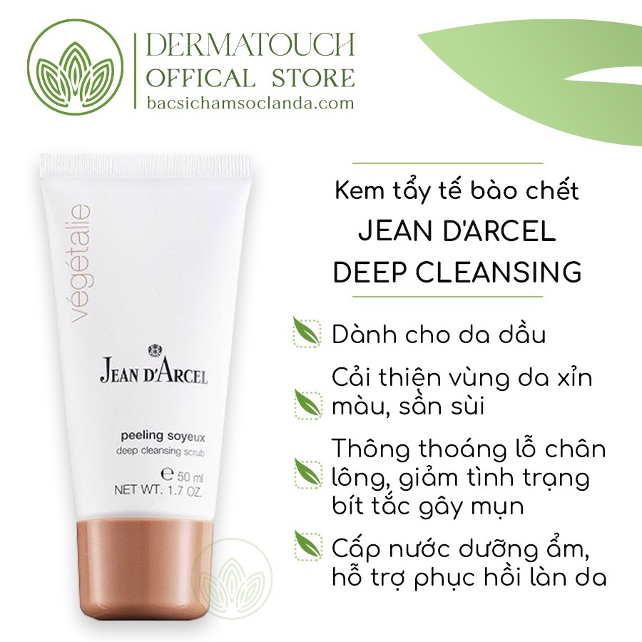 Kem tẩy tế bào chết Jean D'Arcel Deep Cleansing