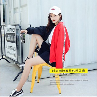 Ao khoac nữ dù phối 2 màu