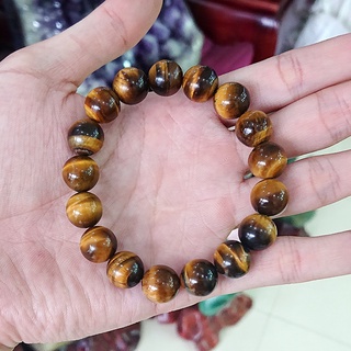 Vòng tay đá mắt hổ nâu