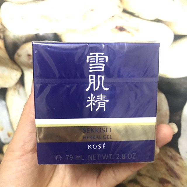 Mặt nạ ngủ Kose Sekkisei Herbal Gel