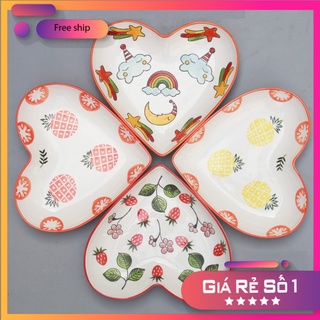 Mua Đĩa Sứ Bộ Bát Đĩa Decor Set Chén Dĩa Sứ Dễ Thương Cute Cao Cấp S62