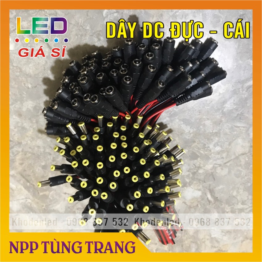 Giắc DC đực cái 5.5mm