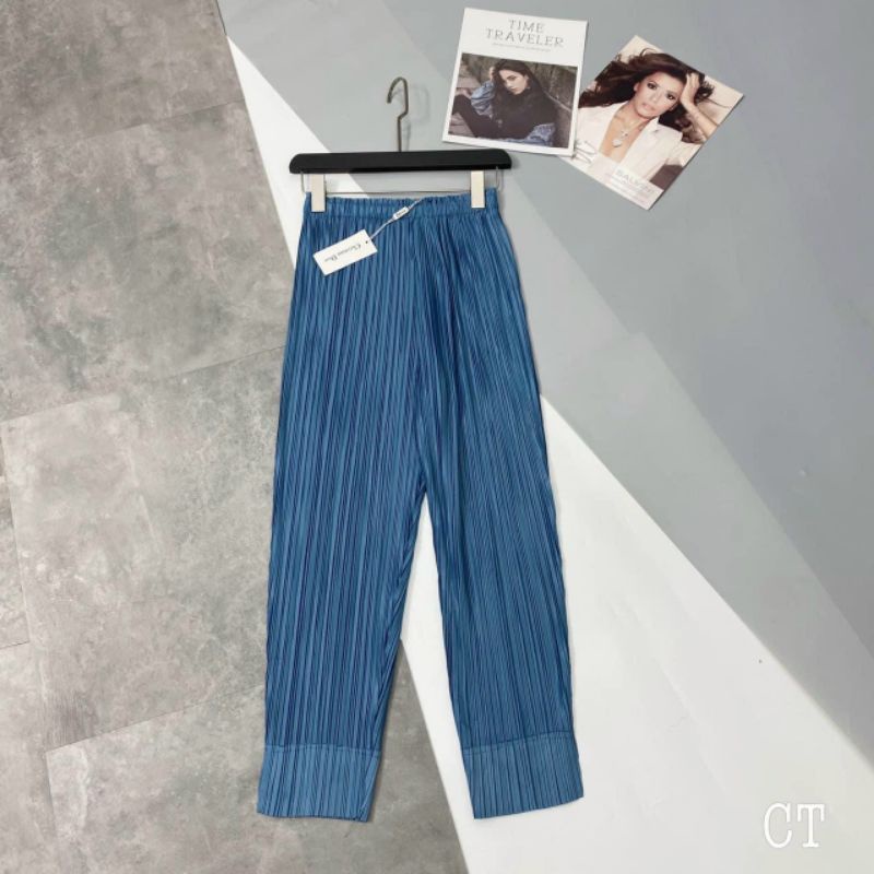 Quần nhăn dập ly ống sớ hàng QCL1