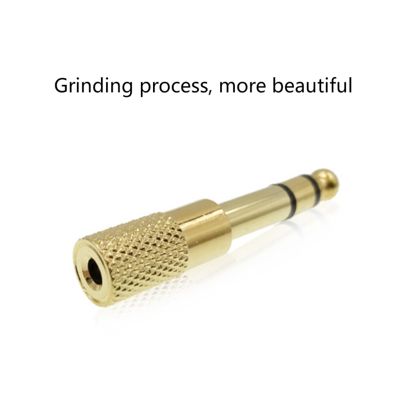 Set 10 Đầu Cắm Khuếch Đại Âm Thanh 3.5mm Female Sang 6.5mm Male Cho Tai Nghe