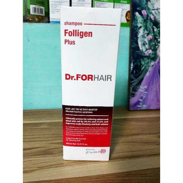 Dầu gội Dr. FORHAIR Folligen Plus 500ml