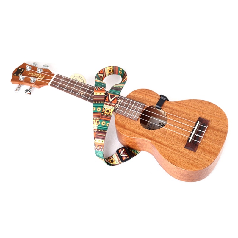Dây Đeo Đàn Ukulele Phong Cách Dân Tộc Có Thể Điều Chỉnh