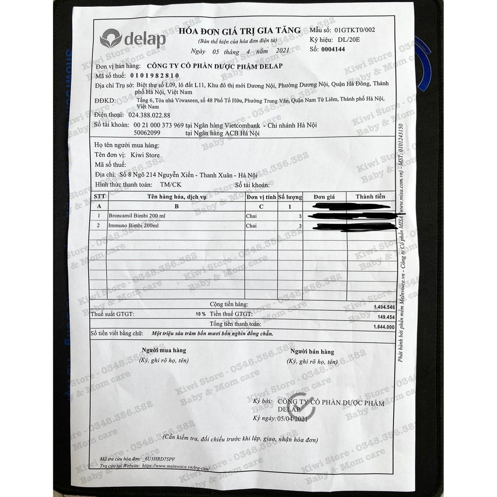 Siro thảo dược Fitobimbi Broncamil nhập khẩu từ Ý hỗ trợ tăng cường hô hấp trên cho bé