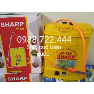 Bình phun điện 12lít Sharp 12D NK Thái Lan