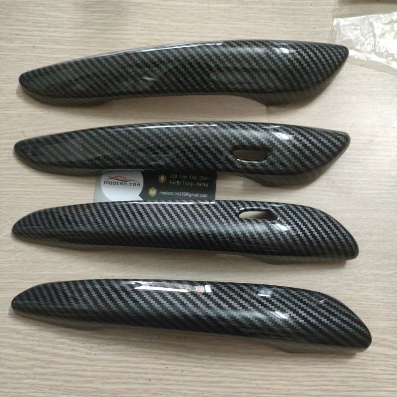 Ốp tay hõm Mazda 3 - 2020,2021 Cacbon