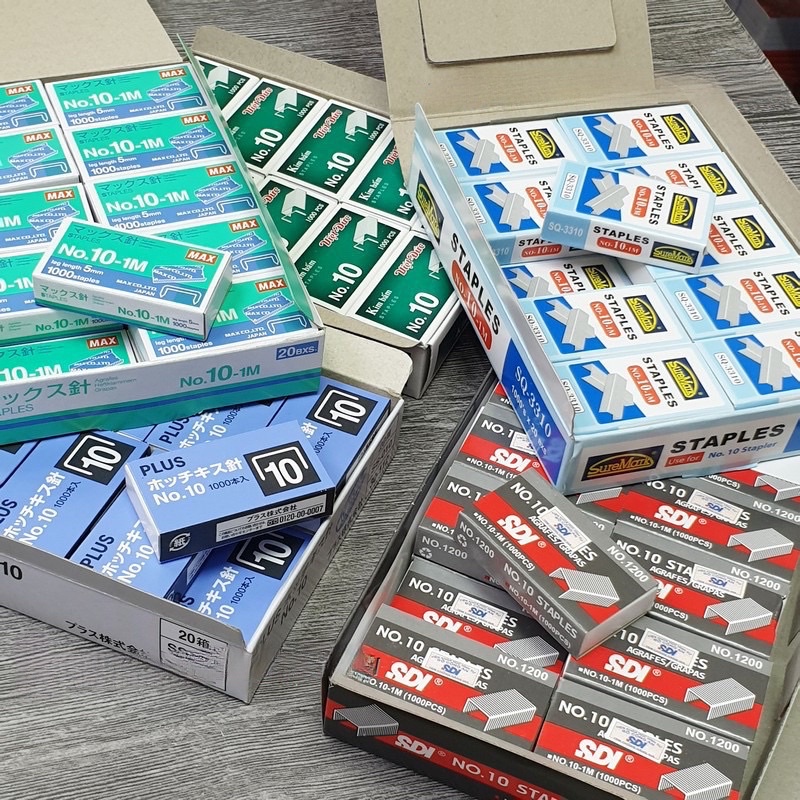 Kim bấm số 10 Max, SDI, Plus, Suremark, Double A