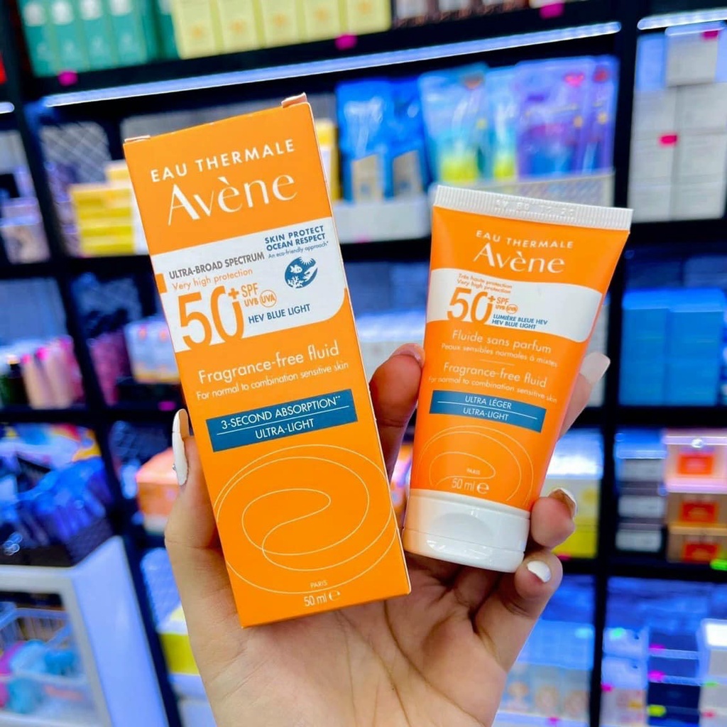 AVENE - Kem Chống Nắng Dry Touch Fluide SPF50+ 50ml