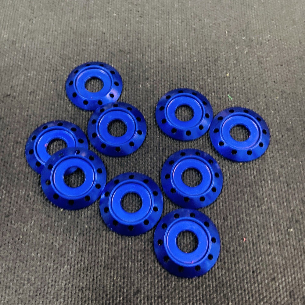 [ĐIỂM NHẤN] COMBO 10 MIẾNG LÔNG ĐỀN NHÔM ĐỘ MÀU SẮC RỰC RỠ GẮN DÀN ỐC XE MÁY, CÁC CHI TIẾT ỐC, CỐT TRỤC TRÊN XE