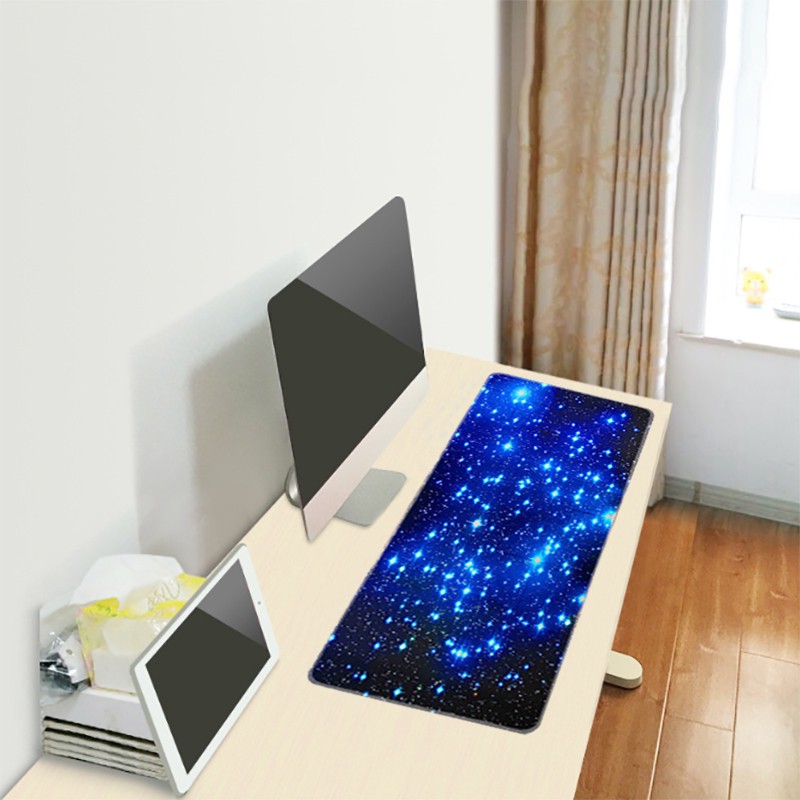 [CHỐNG NƯỚC] [80x30x0.3] NGÔI SAO  - Tấm lót chuột, bàn di chuột, mouse pad game SIZE lớn