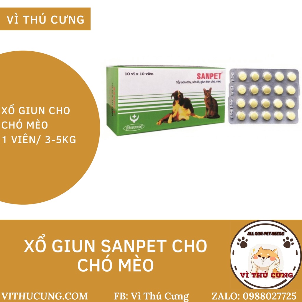 San Pet cho chó mèo