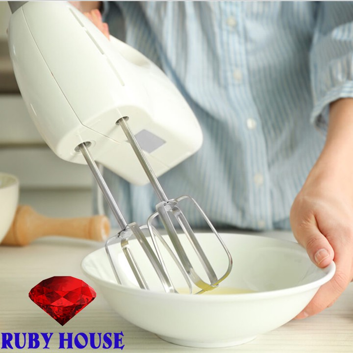 Máy đánh trứng cầm tay Scarlett CHÍNH HÃNG, máy đánh trứng 7 tôc độ-Ruby House