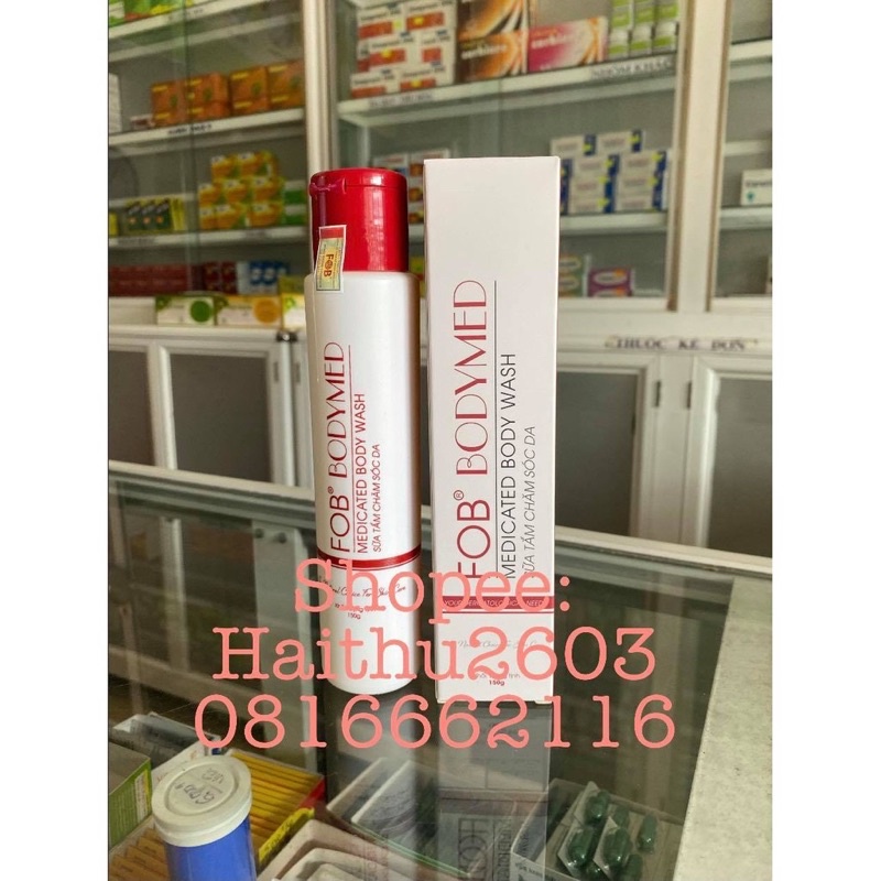 👩🏻‍⚕️  MẪU MỚI FOB BODYMED - SỮA TẮM Y KHOA