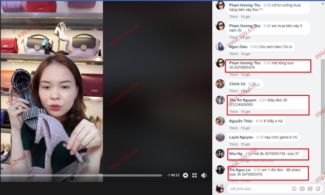 Bộ livestream bán hàng online