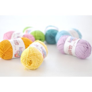 Combo len Baby Yarn - Móc thú đẹp