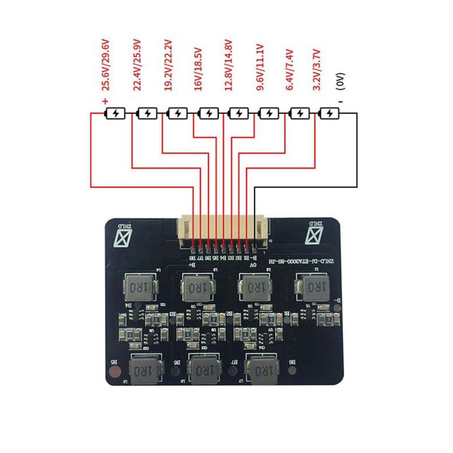 Mạch cân bằng pin lithium active chủ động