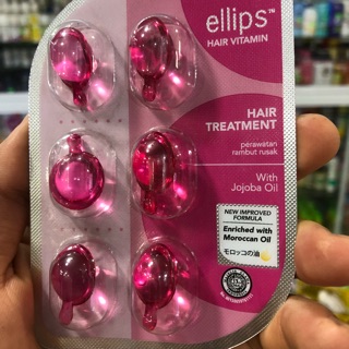 6 Viên serum ellips dưỡng tóc chính hãng