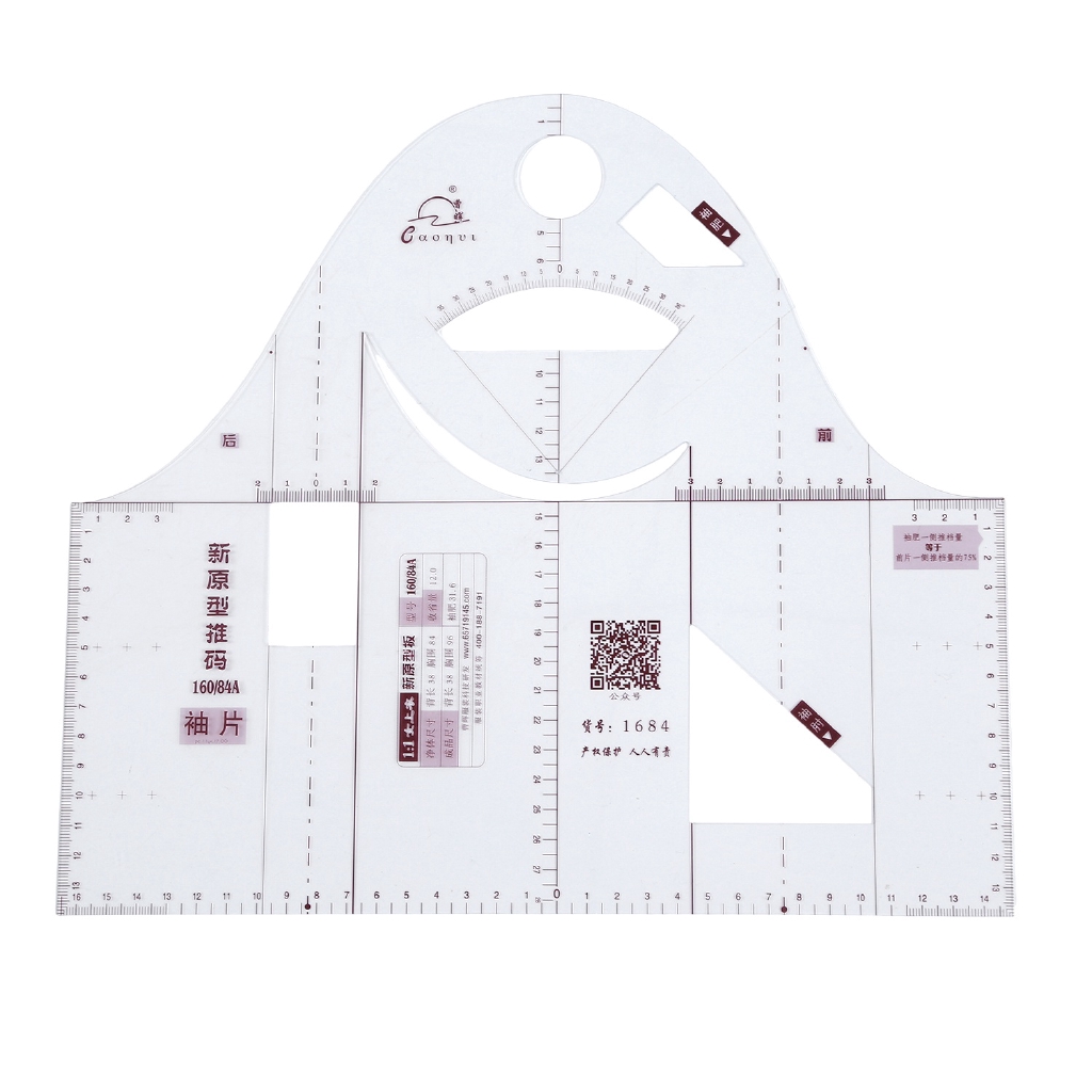 Thước tạo khuôn hỗ trợ vẽ bản mẫu tỷ lệ 1:1 dùng thiết kế quần áo