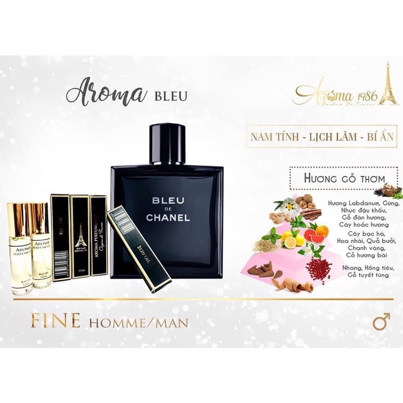 BLEU CHANEL TINH DẦU NƯỚC HOA AROMA | BigBuy360 - bigbuy360.vn