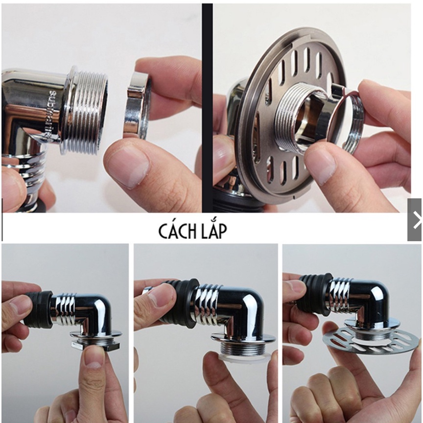 Nắp Ống Xả Máy Giặt Bồn Chậu Rửa Lavabo Chậu Rửa Bát Nước Máy Lạnh Điều Hòa Ngăn Mùi Legaxi