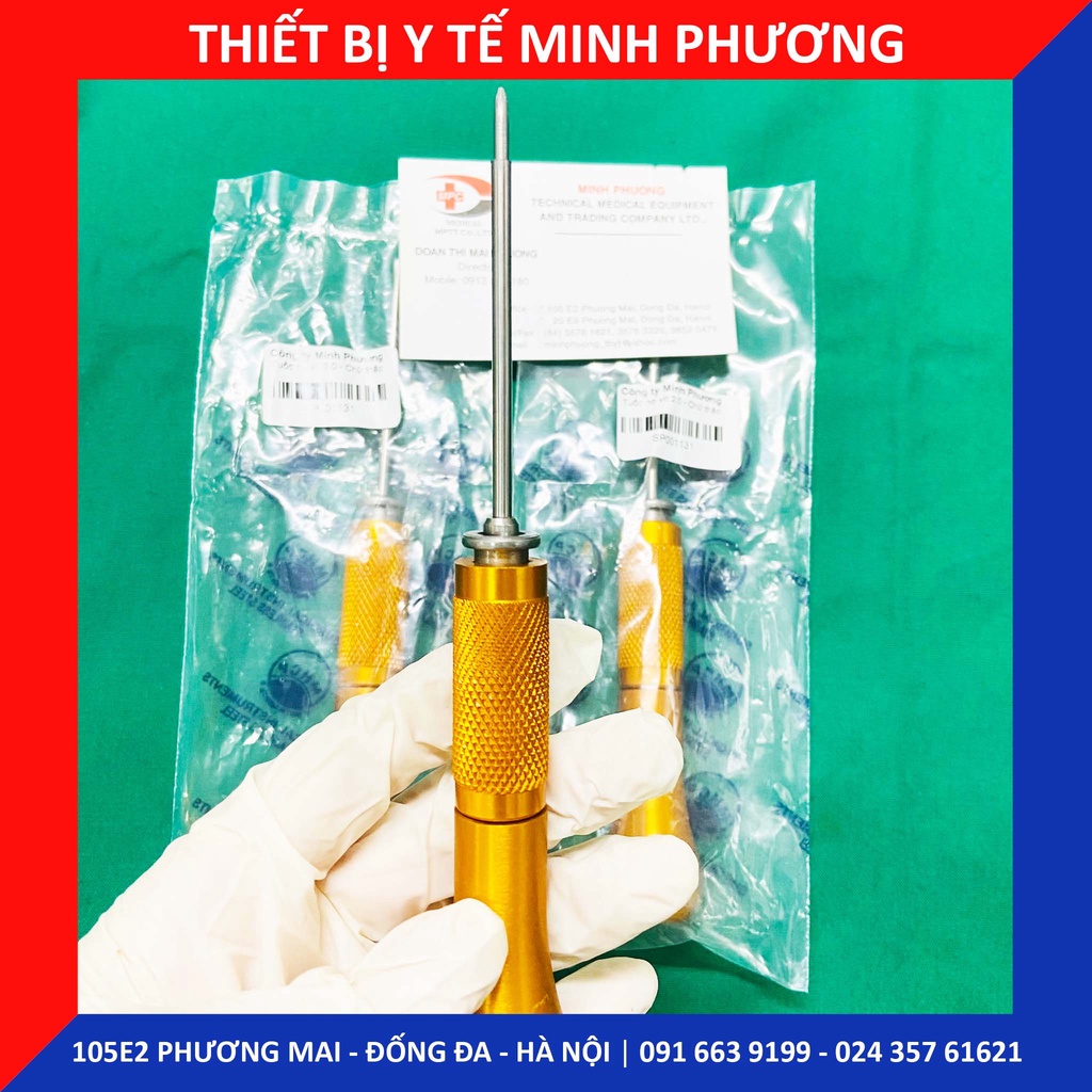 Tuốc nơ vít 2.0 cán vàng