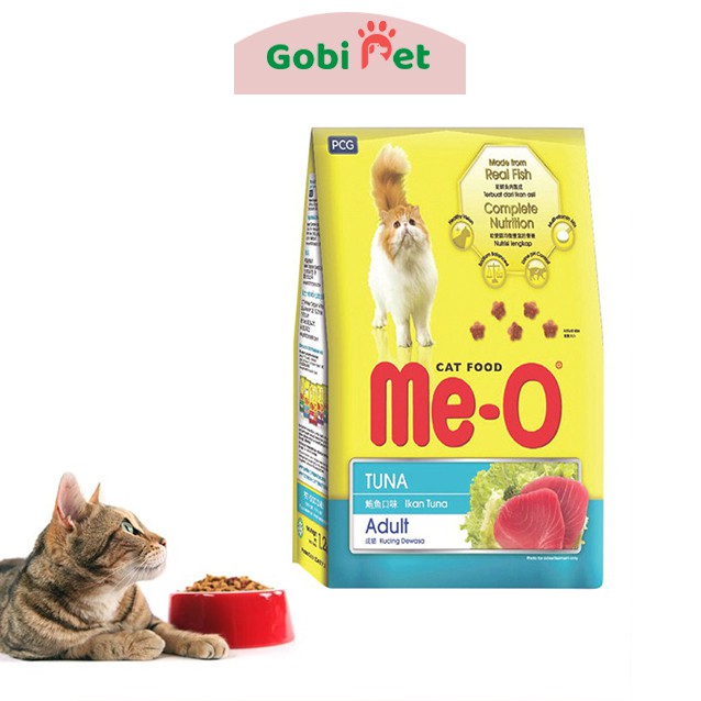  Thức ăn hạt cho mèo lớn Me-O túi 350g bổ sung vitamin cho mèo - Gobi Pet