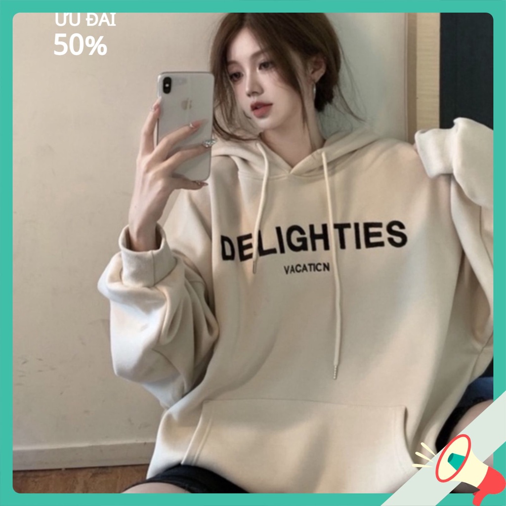 Áo hoodie nam nữ phong cách ovesize PURESSE vải dày from rộng unisex nỉ bông | BigBuy360 - bigbuy360.vn