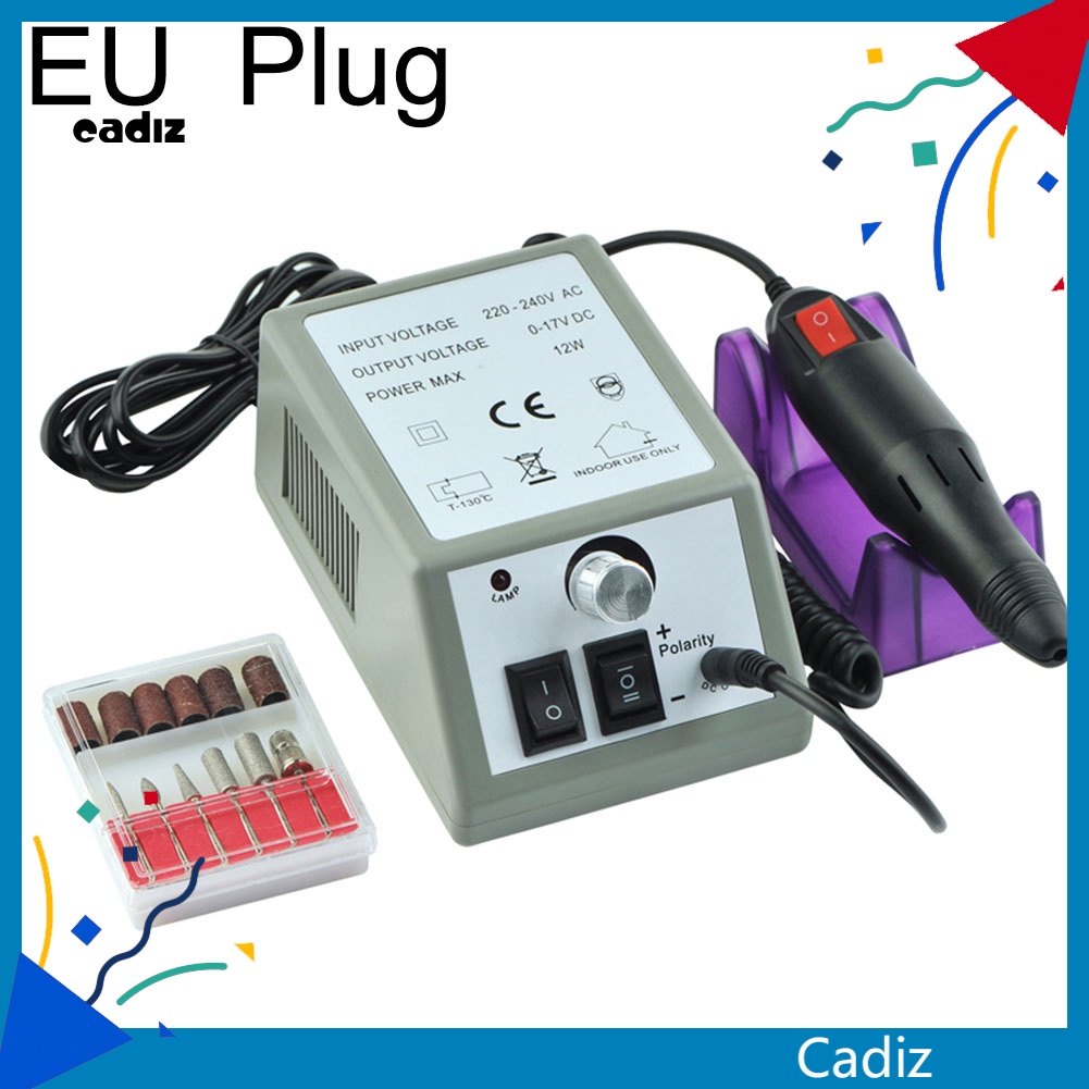 Bộ Dụng Cụ Chăm Sóc Móng Tay 110-240V Chuyên Nghiệp