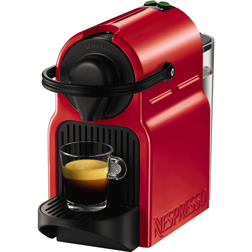 Máy pha cà phê viên nén Nespresso Inissia Đỏ, Trắng, máy pha cà phê gia đình Krups 0.7L