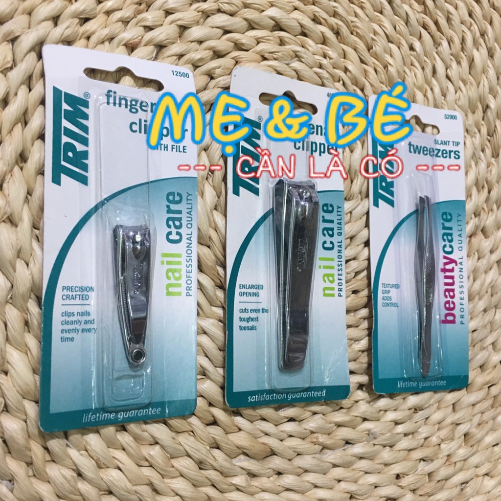 Bấm Móng Tay Người Lớn,Em Bé Trim, Nhíp Nhổ Trim