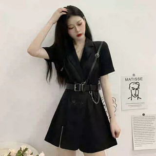 Set váy ĐEN CHẤT kèm dây da đầy đủ hàng CÓ SẴN và Order Taobao