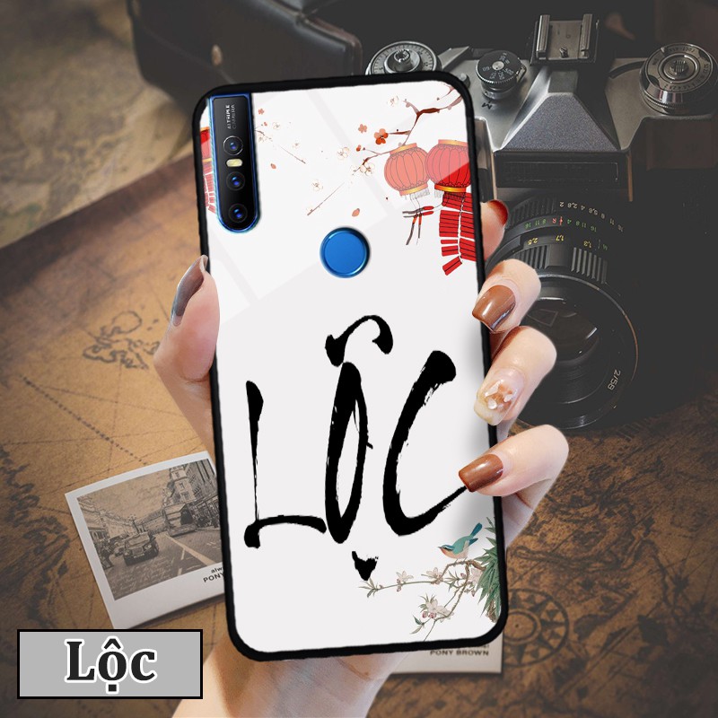 Ốp lưng kính 3D Vivo V15 - chữ thư pháp ý nghĩa