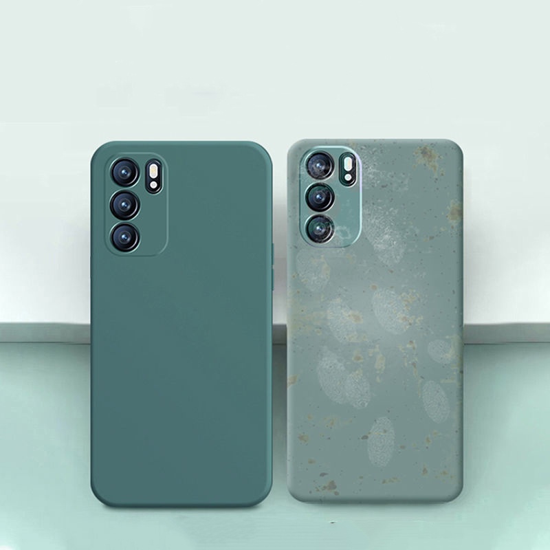 Ốp điện thoại silicon chống sốc cao cấp dành cho OPPO Reno 6Z 6 Pro 5 A16 A74 A54 4G 5G
