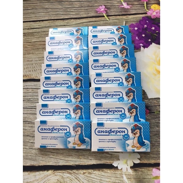 Tăng đề kháng Nga anaferon Chim cánh cụt